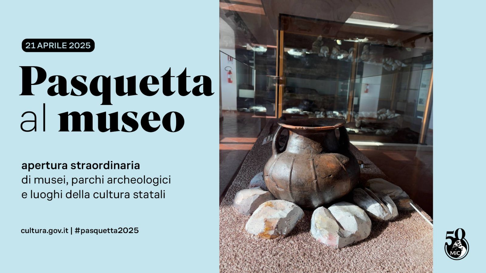 Pasquetta 2025 al Museo archeologico nazionale di Eboli